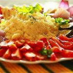 Moroccan Couscous with Baked Vegetables Appetizer