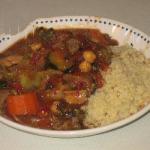 Moroccan Stew of Chicken and Lamb with Quinoa Appetizer