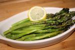 American Baked Asparagus With Lemon Dressing Appetizer