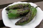 British Roasted Fresh Chilies Like Poblanos Jalapenos Bell Peppers Dinner