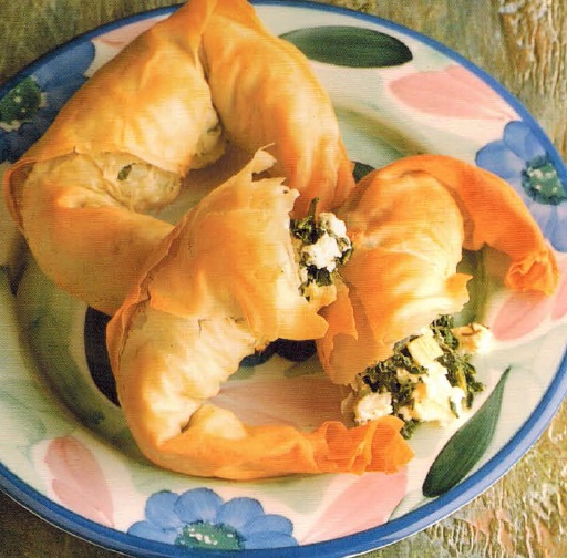 American Armenian Spinach Pies Appetizer