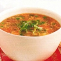 American Scallop And Egg Flower Soup Soup