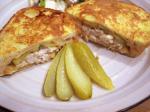 Swiss Grilled Swiss Cheese and Chicken Sandwiches Appetizer