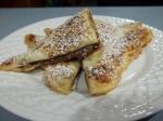 French Nutella French Toast Appetizer