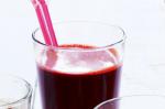 Carrot Beetroot And Ginger Juice Recipe recipe