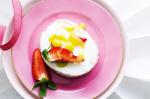 American Pavlova Roll Filled With Lime Curd And Strawberries Recipe Dessert