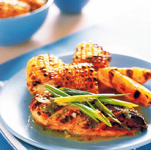 American Citrus Grilled Chicken Dinner