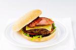American Beef And Bacon Burger Recipe Appetizer