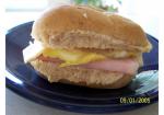 American Low Fat Breakfast Sandwich Dinner