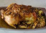 Indian Indian Style Stuffed Roast Chicken Dinner