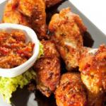 American Bhuna Masala Chicken Wings Appetizer