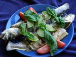 British Baked Sea Bass With Herbs and Lime Dinner
