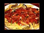 American Sauteed Eggplant Penne With Sunburst Chili Sauce Dinner