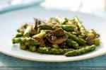 American Asparagus with Mushrooms and Fresh Coriander 3 Appetizer
