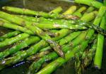 American Roasted Asparagus With Balsamic Brown Butter Sauce Appetizer
