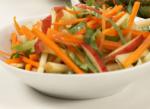 American Apple Bok Choy and Carrot Slaw Appetizer
