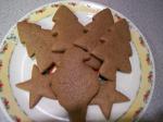 American Spicy Gingerbread Cookies Dessert