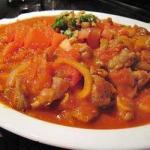 Sauteed Meat and Tomatoes recipe
