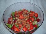 American Spring Mix Strawberry Asparagus Salad Appetizer