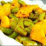 Aloo Bean Sabji recipe