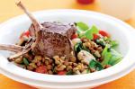 Canadian Lamb With Warm Lentil Salad Recipe 1 Appetizer