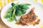 Canadian Pork Chops With Honey Mustard And Whiskey Glaze Recipe Drink