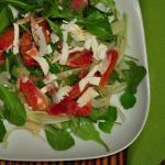 Arugula Salad With Blood Oranges Fennel and Ricotta Salata recipe