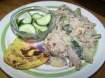 Indonesian Indonesian Coconut Rice With Chicken and Zucchini Dinner