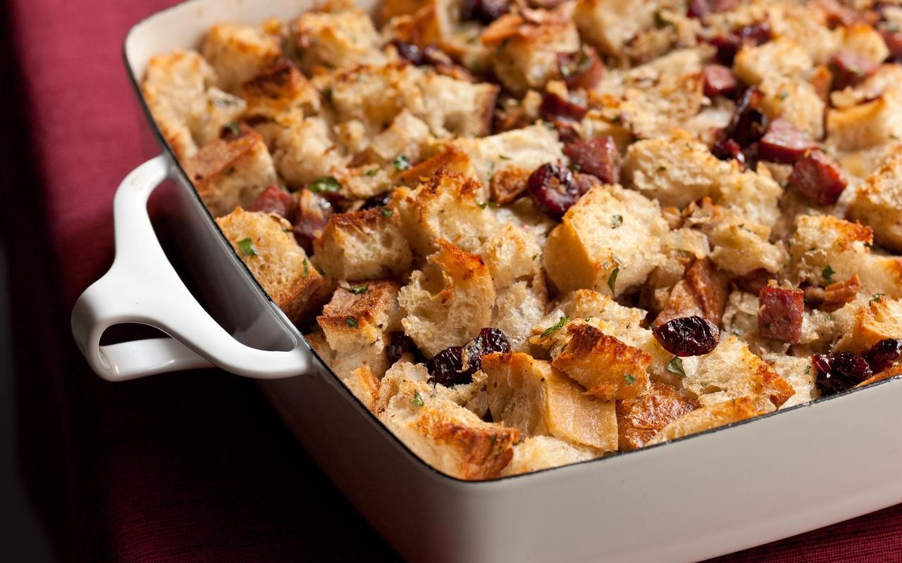 Turkish Cranberry and Sausage Stuffing Recipe Appetizer