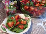 Ukrainian Spinach and Strawberry Salad 13 Appetizer