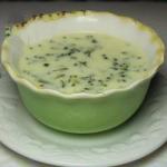 Turkish Soup of Broccoli and Cheese Appetizer