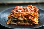 Turkish Vegetarian Lasagna Recipe Spinach and Mushroom Lasagna BBQ Grill