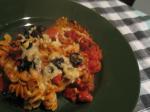 Turkish Twocheese Mushroom Chunky Tomato and Olive Penne Bake Dinner