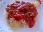 Turkish Spaghetti Squash With Red Sauce 1 Appetizer