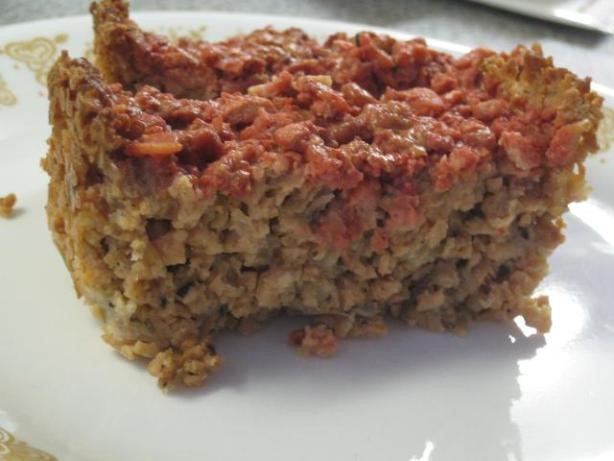 Turkish Low Fat Rice Krispie Meat Loaf Appetizer