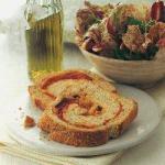 American Mediterranean Spiral Bread Appetizer