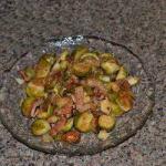 Canadian Brussels Sprouts with Smoked Bacon Appetizer