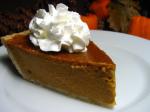 American Pumpkin Pie 41 Dessert