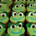 British Frog Cupcakes Dessert