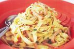 Australian Lowfat Pasta Carbonara Recipe 1 Appetizer
