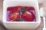 Australian Plums In Lime Syrup Recipe Dessert