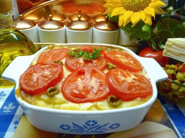 French Hachis Parmentier  French Provencale Style Shepherds Pie Appetizer