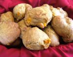 American Spicy Butternut Squash or Pumpkin Biscuits With Pecans Appetizer