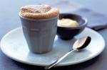 French Coffee Souffles With Sweet Mascarpone Recipe Dessert