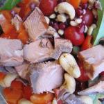 American Salmon Salad for in the Packed Lunches Appetizer