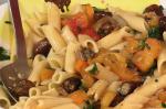 Chilean Penne With Roasted Eggplant Chile and Mint Recipe Appetizer