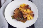 French Caramelised Pineapple With Coconut Pain Perdu Recipe Dessert