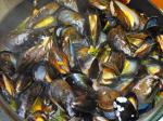 French Fragrant Steamed Mussels in Vermouth With Herbs and Shallots Dinner