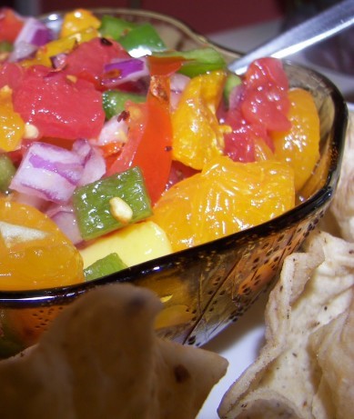 Australian Spicy Mandarin Salsa Appetizer