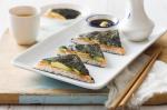Australian Salmon And Avocado Sushi Sandwiches Recipe Appetizer